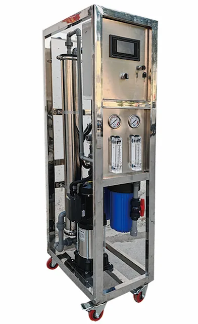 स्लिम RO जल शुद्धिकरण उपकरण 250-500 लि/घंटा