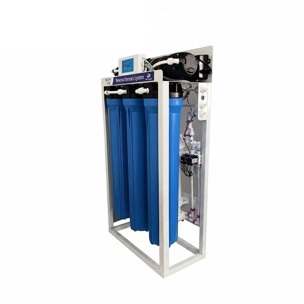 Purificateur d'eau RO commercial 20 pouces 800G/1200G/1600G/2000G - side angle
