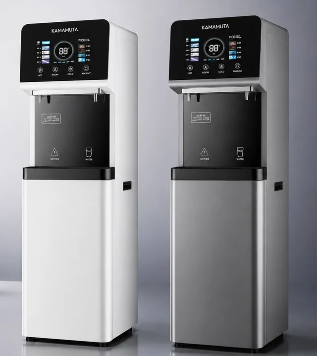 E600-S-Min Commercial RO Water Dispenser in white and gray