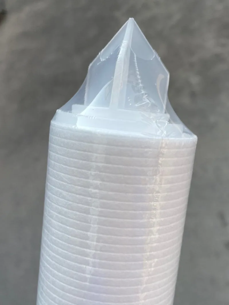 PP Melt Blown Filter with Fin End Cap for OEM/ODM water filtration projects