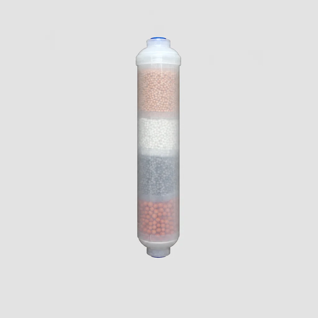 Female-Threaded Small T Specialty Alkaline Mineralization Filter Cartridge