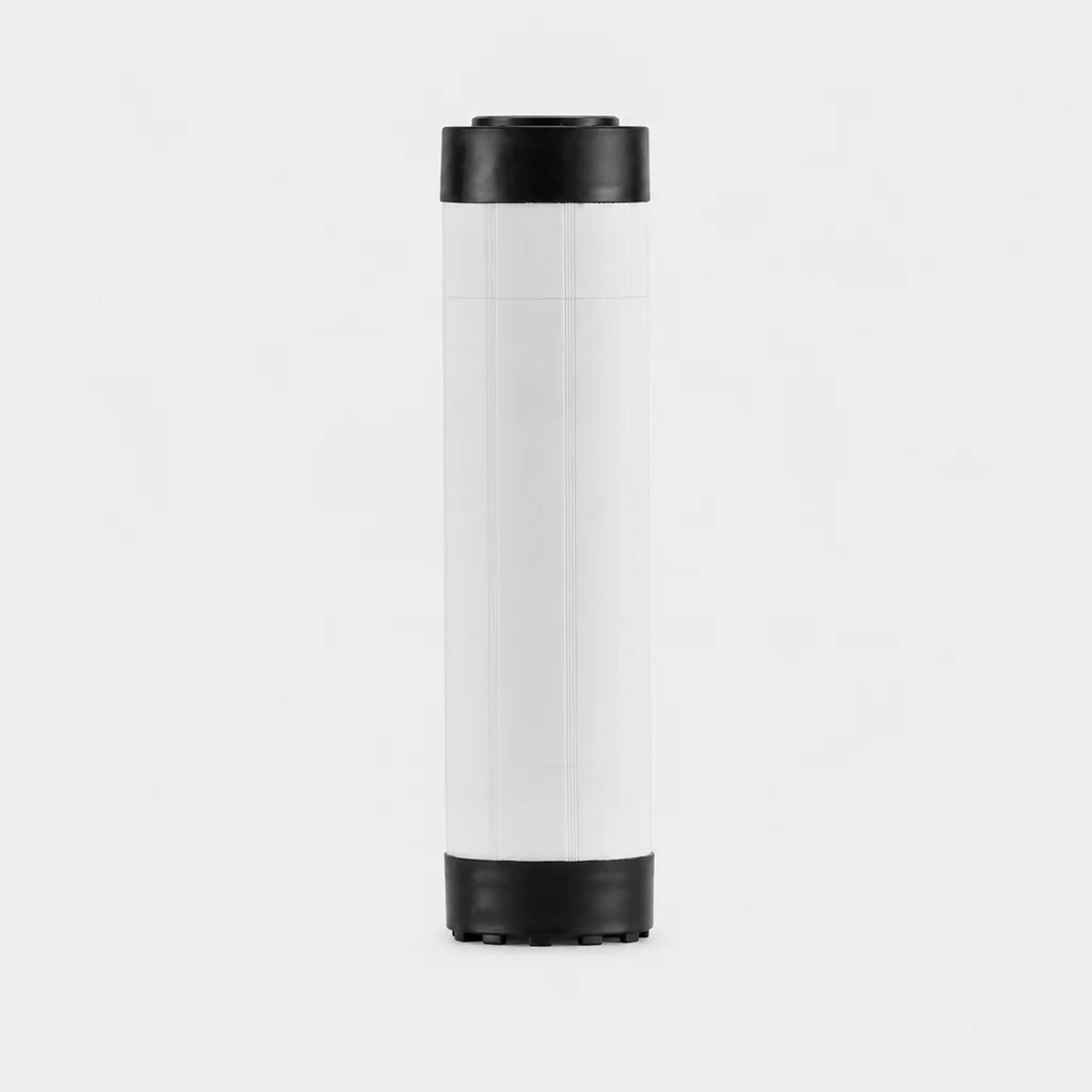 Flat-End UDF Coconut-Shell Granular Activated Carbon Filter Cartridge – Black End Caps