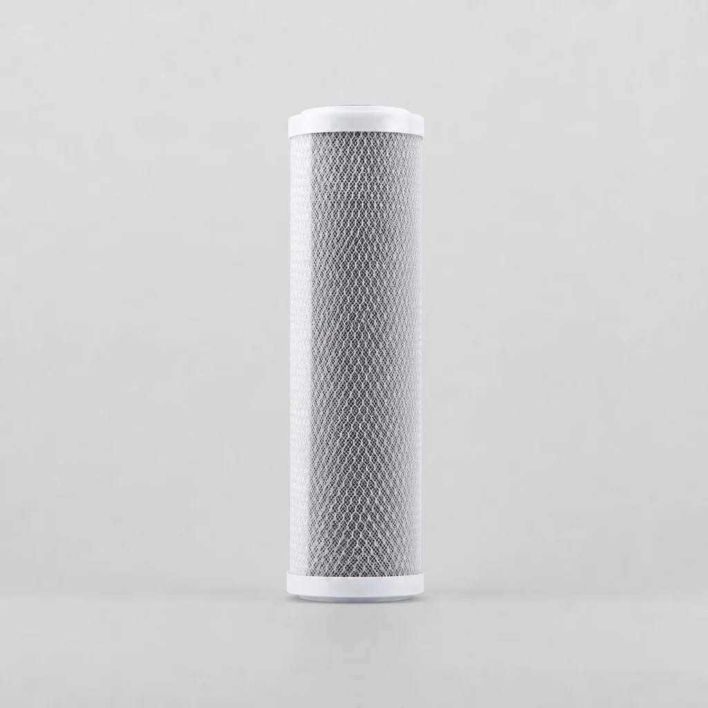 Flat-End CTO Carbon Block Filter Cartridge